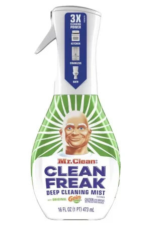 Final Sale Mr. Clean Clean Freak Original Scent Deep Cleaning Mist Liquid 16 oz, Pack of 6