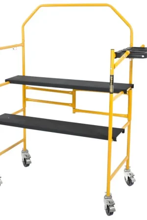 Metaltech Jobsite Steel Black/Yellow Scaffolding 1 pk Brand New