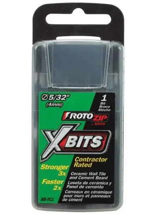 Rotozip 5/32 in. X 2-1/2 in. L Steel Xbits 1 pk Trending