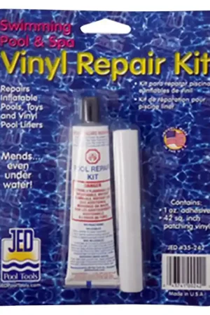Free Returns JED Pool Tools Vinyl Pool Repair Kit 1 oz