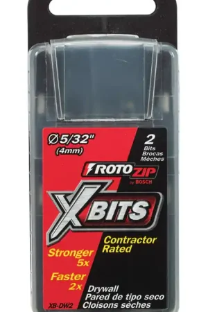 Order Now Rotozip 5/32 in. Steel Drywall Bit 2 pk