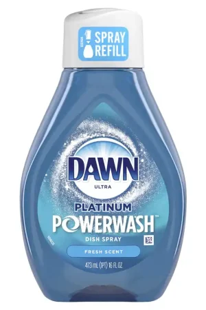 Get Yours Dawn Platinum Powerwash Fresh Scent Liquid Dish Spray Refill 16 oz 1 pk, Pack of 6