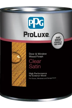 Buy Today ProLuxe Transparent Dark Oak Solvent-Based Wood Finish 1 qt