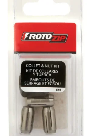 Rotozip .8 in. L Replacement Collet 3 pc Same Day Shipping