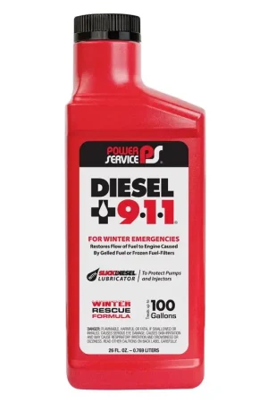 Buy Today Power Service Diesel 911 Diesel Multifunction Fuel Additive 26 oz