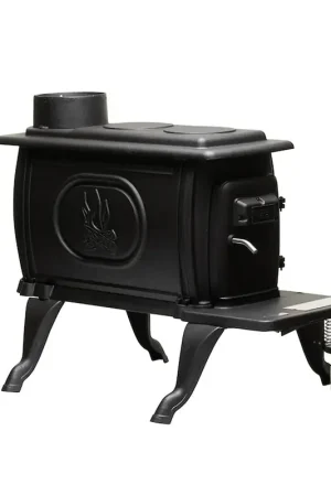 Holiday Sale US Stove Log Wood EPA Certified 900 sq ft Vintage Wood Burning Stove