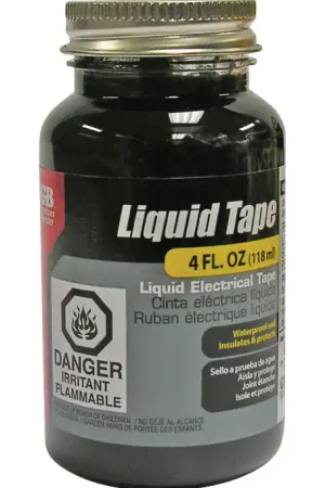 Best Price Gardner Bender Liquid Tape 2.0 in. W Black Rubber Liquid Electrical Tape 4 oz