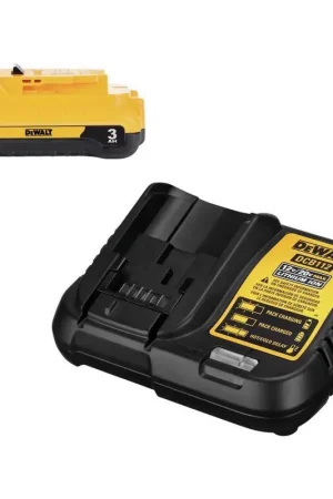 While Supplies Last DeWalt 20V MAX DCB230C 3 Ah Lithium-Ion Compact Battery and Charger Starter Kit 2 pc