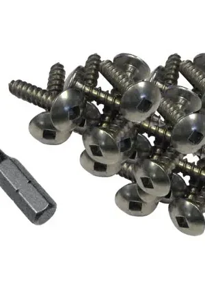 MOUNTING SCREWS & DRIVER SS Cheap