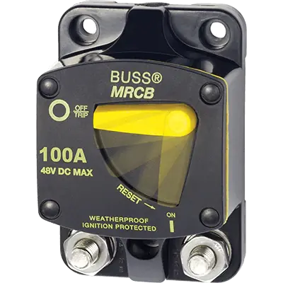 Affordable Blue Sea Systems 7144 187 Series DC Circuit Breaker - Surface Mount, 100 Amps