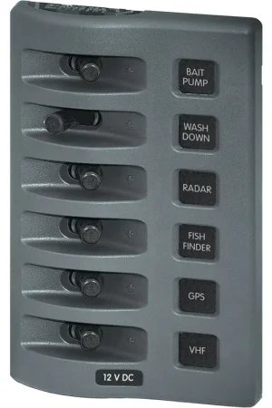 Bargain PANEL WD SWITCH ONLY 6POS GRAY
