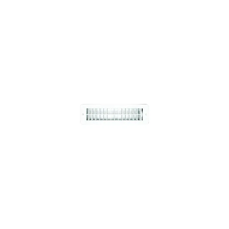 RV Designer H851 Plastic Floor Register, Dampered, White Latest