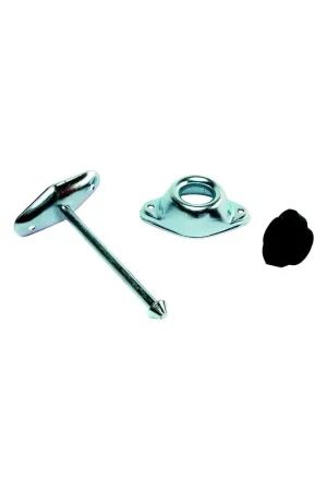 Bargain ENTRY DOOR HOLD METAL 4 3/4IN