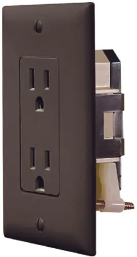 BLK DUAL OUTLET W/COV-PLATE Discount