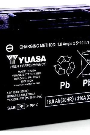 Yuasa High Performance, Factory Activated Maintenance Free Battery Deal