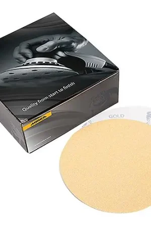 Authentic Gold 5″ Grip Disc, 220G 50/Pk