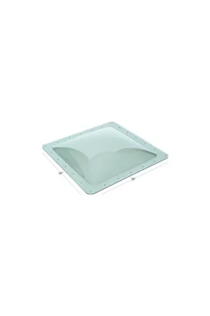 Fast Shipping Icon 12121 SL2222 Standard RV Skylight, Smoke