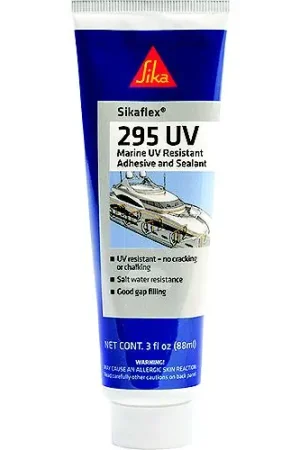 Luxury Sikaflex 610587 295UV, 3 oz., Black