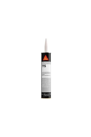 Sika° 187690 Sikaflex 715 Semi Self Leveling Roof Membrane Sealer, 10.1 oz., White Time-Limited