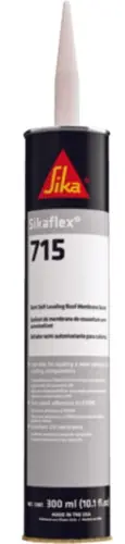 Factory Price Sika° 649123 Sikaflex 715 Semi Self Leveling Roof Membrane Sealer, 10.1 oz., Black