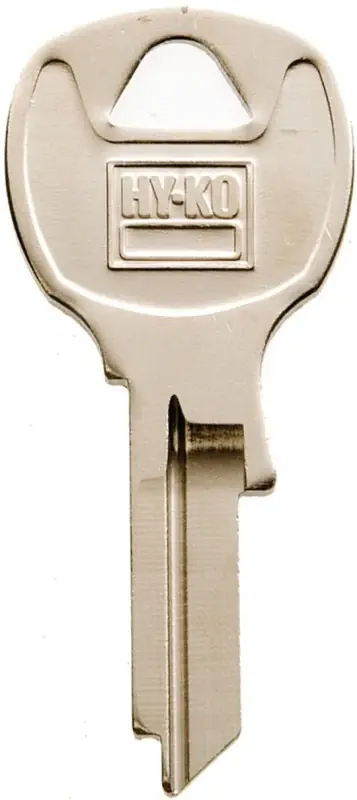 Exclusive Offer Hy-Ko 11010NA44 Key Blank, Brass, Nickel, For: National Cabinet, House Locks and Padlocks, NA44 Key Number, Pack of 10