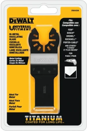 Affordable DEWALT DWA4209 Oscillating Blade, 1-1/4 in, Titanium