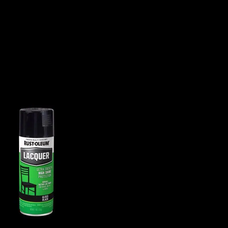 Limited Time Rust-Oleum Specialty Gloss Black Lacquer Spray Paint 11 oz