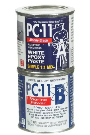 Premium PC-11 Marine All Purpose High Strength Off White Epoxy 16 oz
