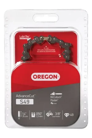 Oregon AdvanceCut S49 14 in. Chainsaw Chain 49 links Fresh Stock