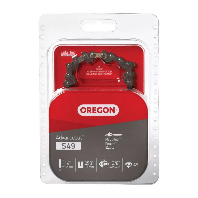 Oregon AdvanceCut S49 14 in. Chainsaw Chain 49 links Fresh Stock