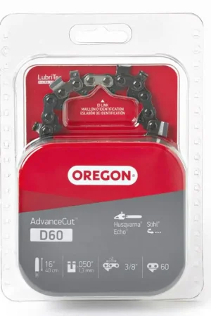 Oregon AdvanceCut D60 16 in. Chainsaw Chain 60 links Price Cut