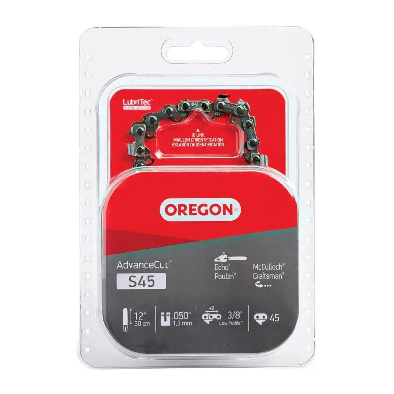 Oregon AdvanceCut S45 12 in. Chainsaw Chain 45 links Grab Now