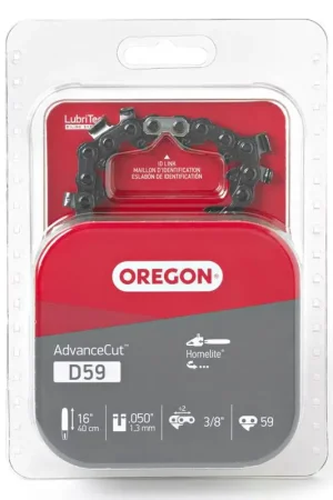 Oregon AdvanceCut D59 16 in. Chainsaw Chain 59 links Latest