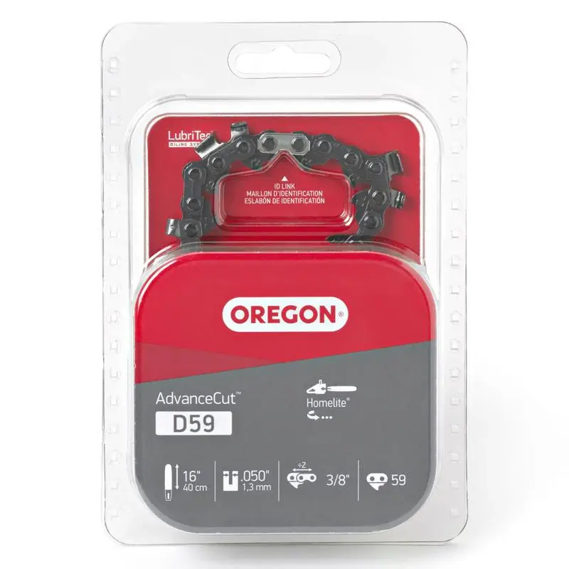 Oregon AdvanceCut D59 16 in. Chainsaw Chain 59 links Latest