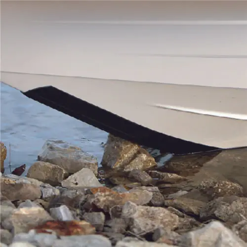 Authentic MegaWare 20212 KeelGuard Keel Protector, 12' Black